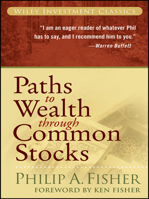 Cover image for Paths to Wealth Through Common Stocks